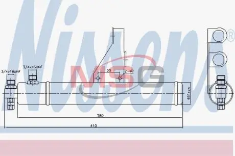 Автозапчасть NISSENS 95606