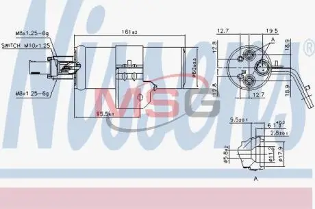 Автозапчасть NISSENS 95607