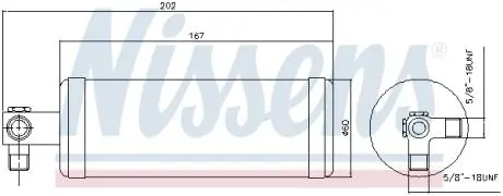 Осушитель кондиционера NISSENS 95980