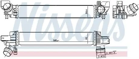 Автозапчасть NISSENS 961233
