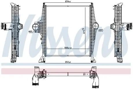Автозапчасть NISSENS 961287