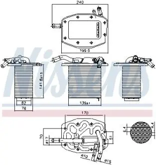 Автозапчасть NISSENS 961297