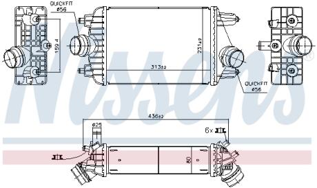 Автозапчасть NISSENS 961303