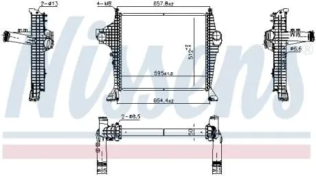 Автозапчасть NISSENS 961327