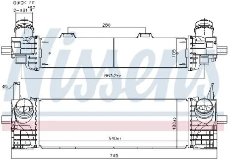 Інтеркулер NISSENS 961338
