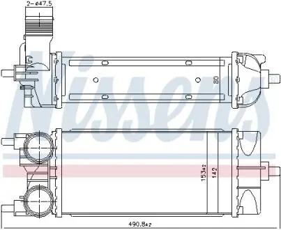 Автозапчасть NISSENS 961485