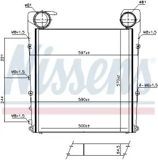 Автозапчасть NISSENS 961552