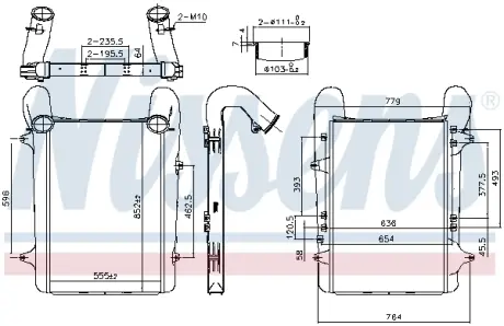 Автозапчасть NISSENS 961579
