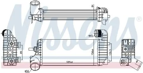 Автозапчасть NISSENS 96221