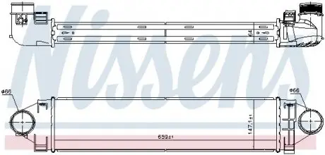 Интеркуллер FORD S-MAX/MONDEO/GALAXY 2,2TDCI 10- NISSENS 96368