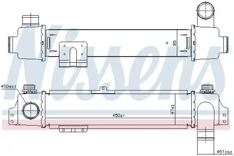 Інтеркулер NISSENS 96384