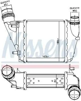 Автозапчасть NISSENS 96452