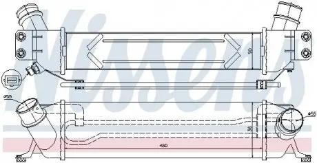ИнтеркуллерH1 10- 2,5CRDI.. NISSENS 96459