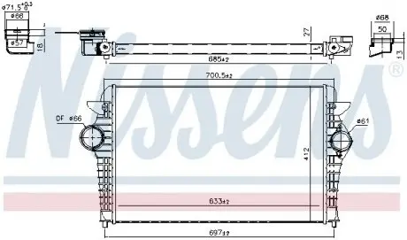 Интеркуллер NISSENS 96692