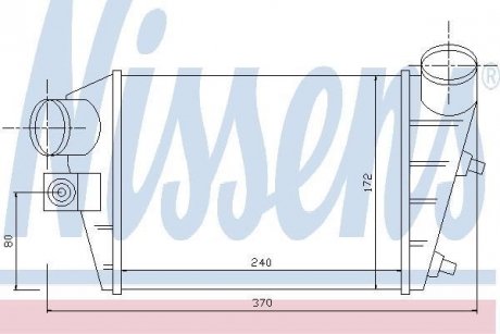 Интеркуллер NISSENS 96698 (фото 1)