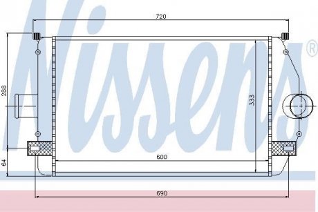 Интеркуллер NISSENS 96866