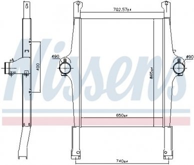 Интеркуллер NISSENS 97022