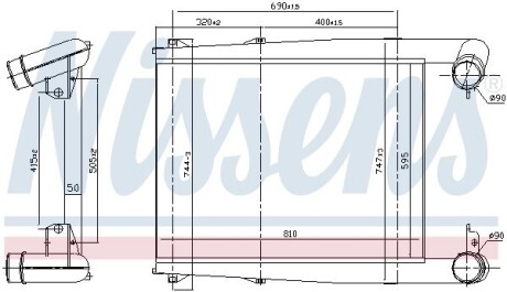 Інтеркулер NISSENS 97028