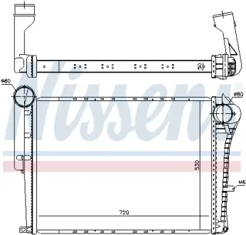Інтеркулер NISSENS 97072
