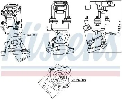 Автозапчасть NISSENS 98240