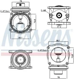 Автозапчасть NISSENS 98295