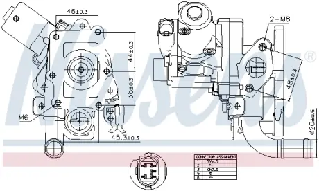 Автозапчасть NISSENS 98514