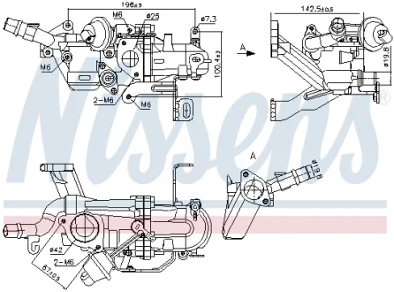 Автозапчастина NISSENS 989273
