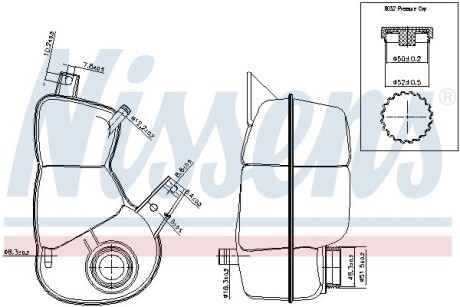 Бачок компенсаційний First Fit NISSENS 996174