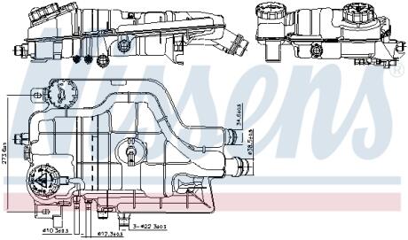 Автозапчасть NISSENS 996205