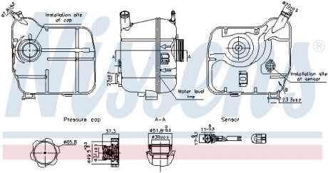 Бачок компенсационный NISSENS 996239