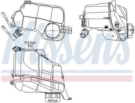 Бачок компенсационный First Fit NISSENS 996297