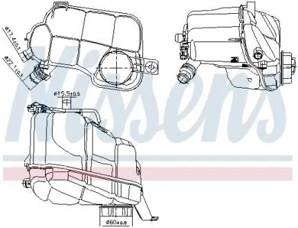 Бачок компенсационный First Fit NISSENS 996297