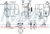 Бачок расширительный с крышкой OPEL ASTRA (2004) (выр-во) NISSENS 996305 (фото 1)