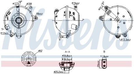 Бачок компенсационный First Fit NISSENS 996324 (фото 1)