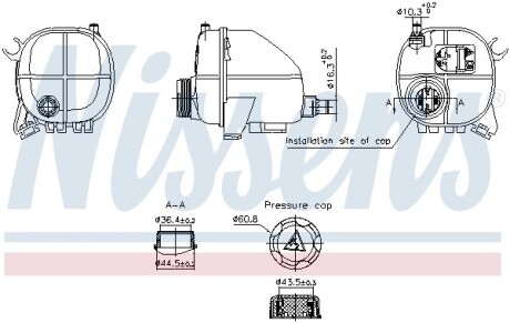 Бачок компенсационный First Fit NISSENS 996357