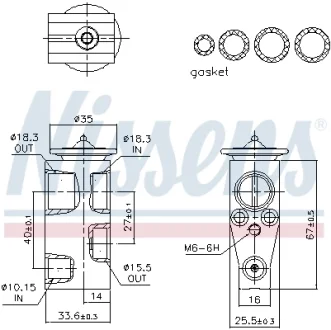 Автозапчасть NISSENS 999491