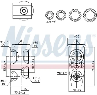 Автозапчасть NISSENS 999493