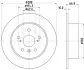 Диск тормозной задний Toyota Camry 2.0, 2.4, 3.0 (93-06) NISSHINBO ND1001K (фото 1)