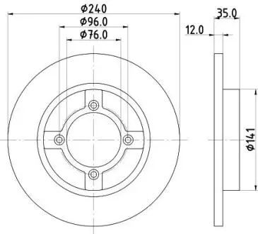 Автозапчасть NISSHINBO ND2040