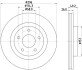 Диск тормозной передний Teana (J32) (08-13) NISSHINBO ND2056K (фото 1)