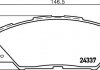 Колодки тормозные дисковые передние Toyota RAV-4 2.0, 2.2, 2.4 (05-) NISSHINBO NP1058 (фото 1)