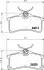 Колодки гальмівні задні дискові Toyota Avensis, Corolla 1.4, 1.6, 1.8, 2.0 (99-03) NISSHINBO NP1103 (фото 1)