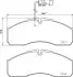 Колодки тормозные дисковые Nissan Cabstar (06-13) NISSHINBO NP2092SC (фото 1)