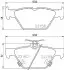 Колодки тормозные дисковые Subaru Forester (SK_) (18-), OUTBACK (BT) (19-) NISSHINBO NP7016 (фото 1)