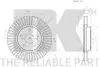Тормозной диск NK 2045167 (фото 3)