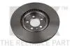 Диск гальмівний (передній) Audi A1 10-18/VW Polo 14-/Seat Ibiza 15-17 (310x25) (з покриттям) (вентил.) NK 2047165 (фото 2)