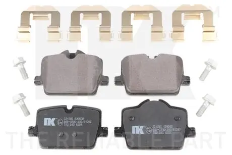 Тормозные колодки (задние) BMW 3 (G20/G21/G80/G81)/Z4 (G29) 18-/4 (G22/G82) 20- NK 221590