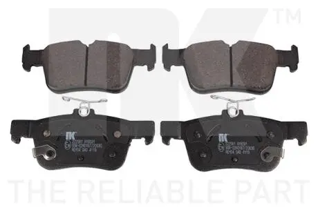 Гальмівні колодки Ford Galaxy, Mondeo V, S-Max Ford Usa Fusion Lincoln Mkz 1.0-3.5 09.06- NK 222581