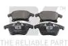 Гальмівні колодки Ford Galaxy, Mondeo V, S-Max Ford Usa Fusion Lincoln Mkz 1.0-3.5 09.06- 222586