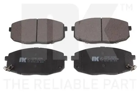 Гальмівні колодки NK 223506